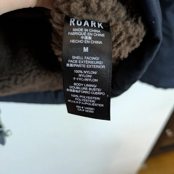 Roark Axeman Navy Blue Jacket SIZE MEDIUM - Picture 7 of 9